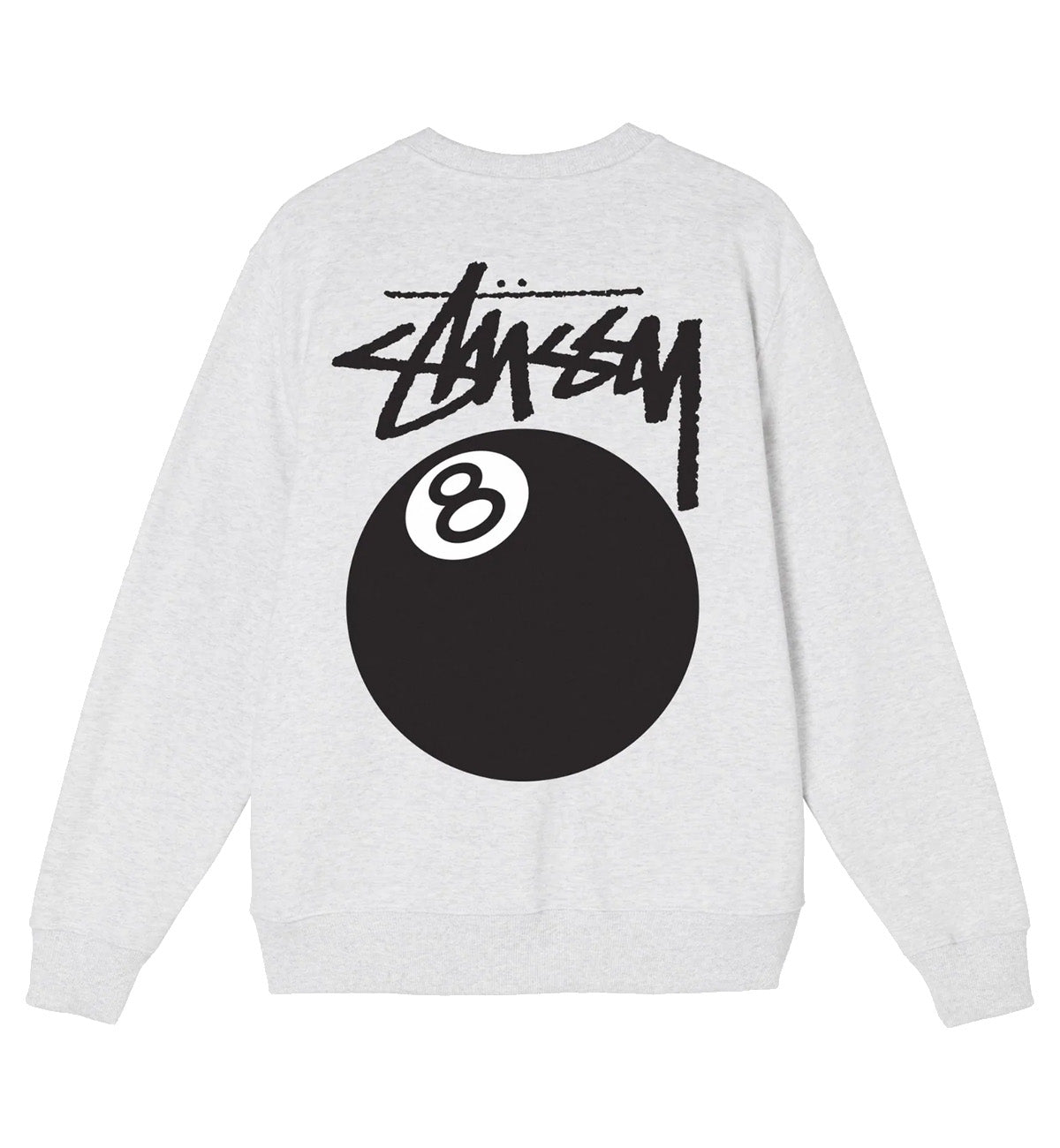 Stussy 8 Ball Sweatshirt (Grey)