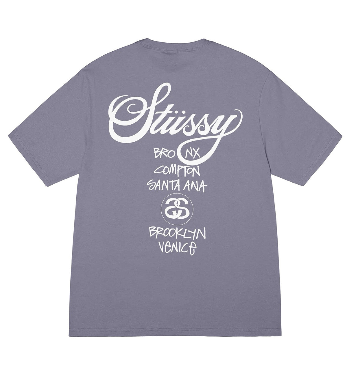Stussy World Tour Tee (Mauve)