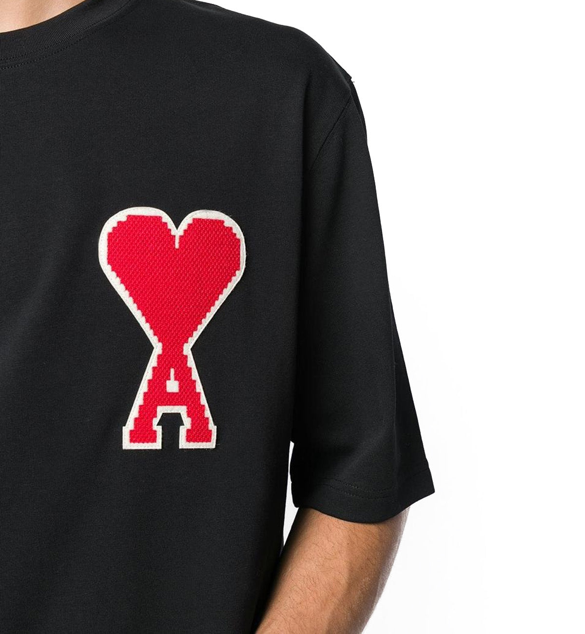 Ami Big Love Logo T-Shirt (Black)