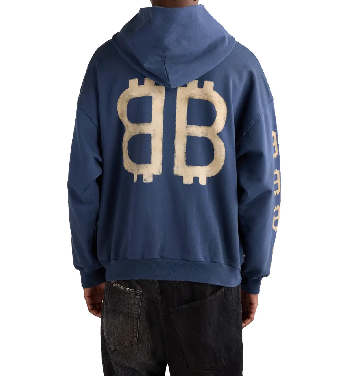 Balenciaga Crypto Monogram Graphic Hoodie