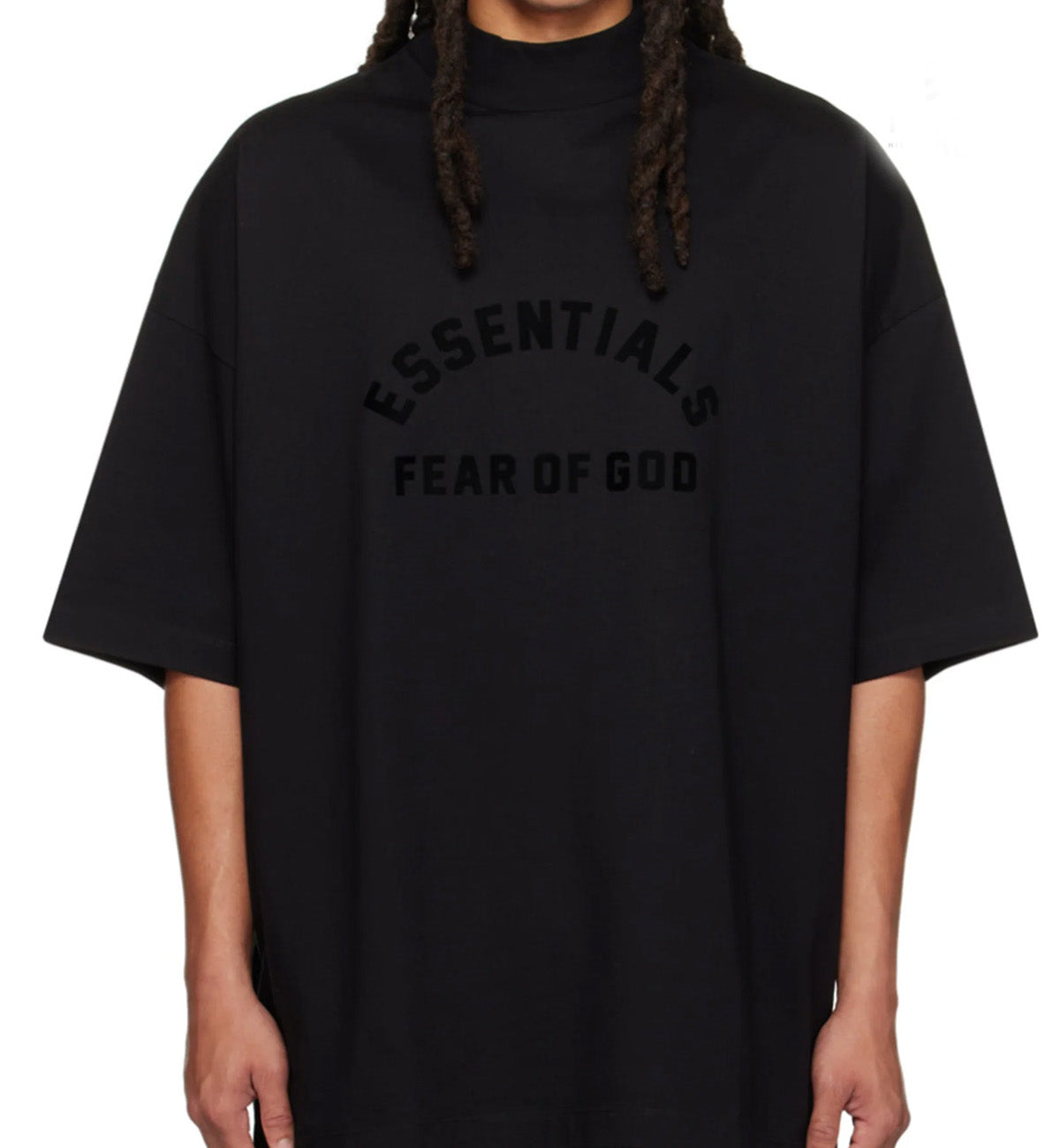 Fear of God Essentials SS23 Bonded Logo Dubai Exclusive (Jet Black)