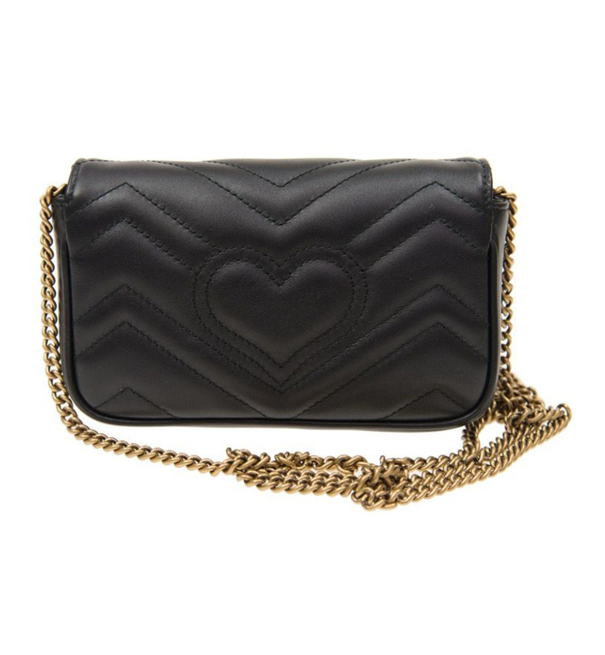 Gucci Marmont Hand Bag (Black)
