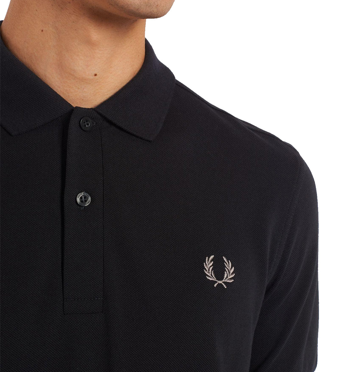 Fred Perry Tennis Polo Shirt - Black