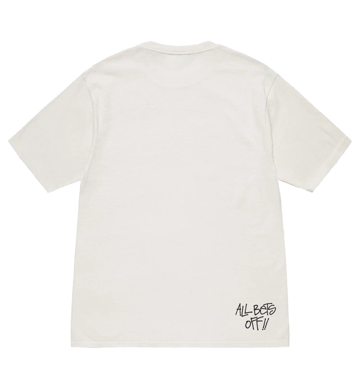 Stussy All Bet Off Tee Pigment Dyed (White)