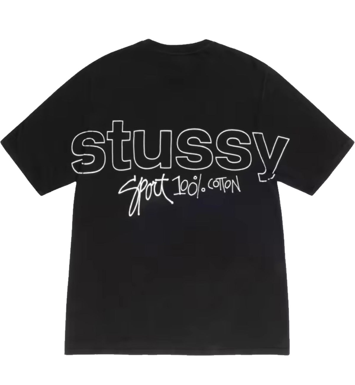 Stussy Sport 100% Pigment Dyed Tee (Black)
