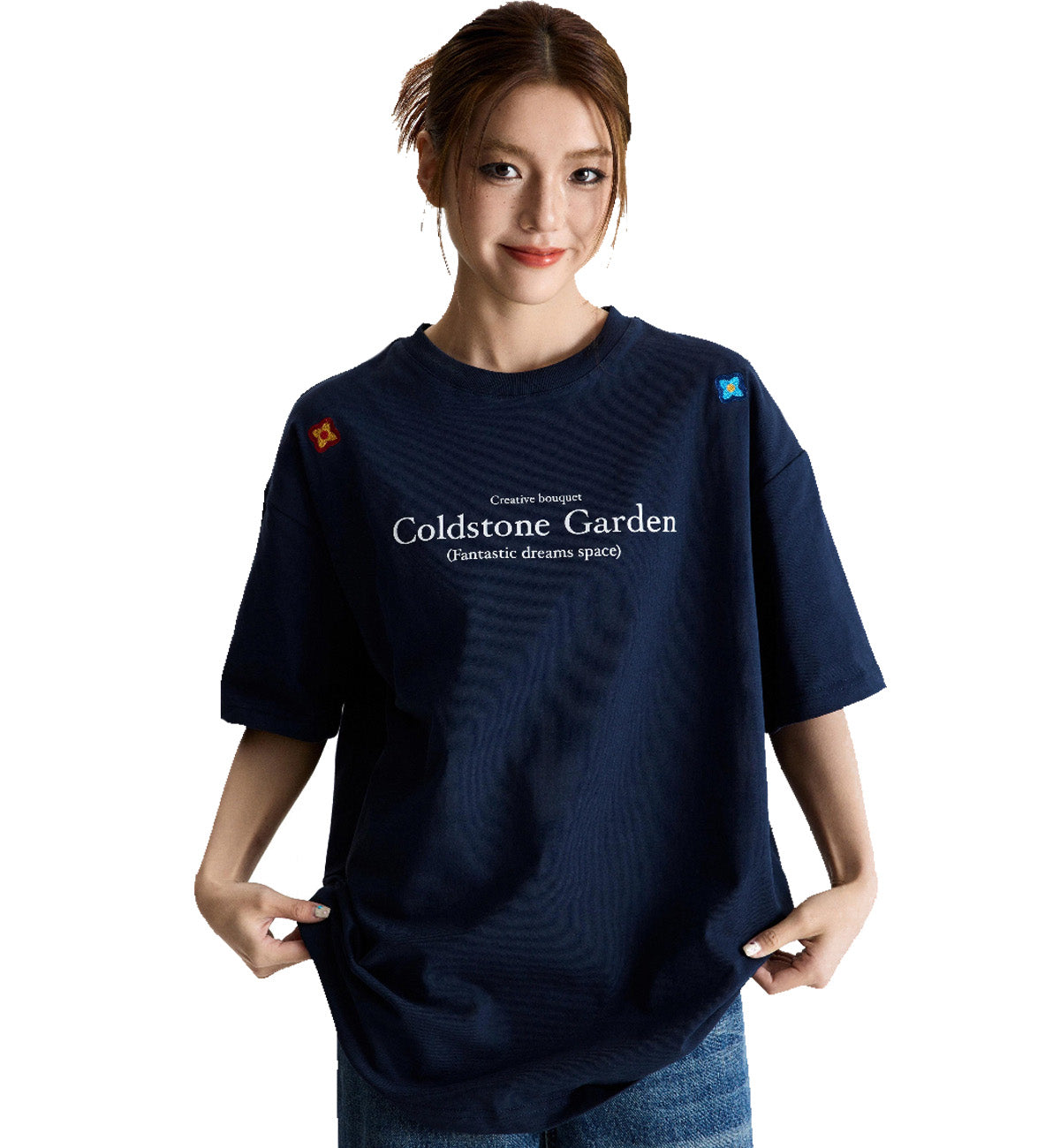 Coldstone Garden Fantastic Dreams Space T-Shirt (Navy)
