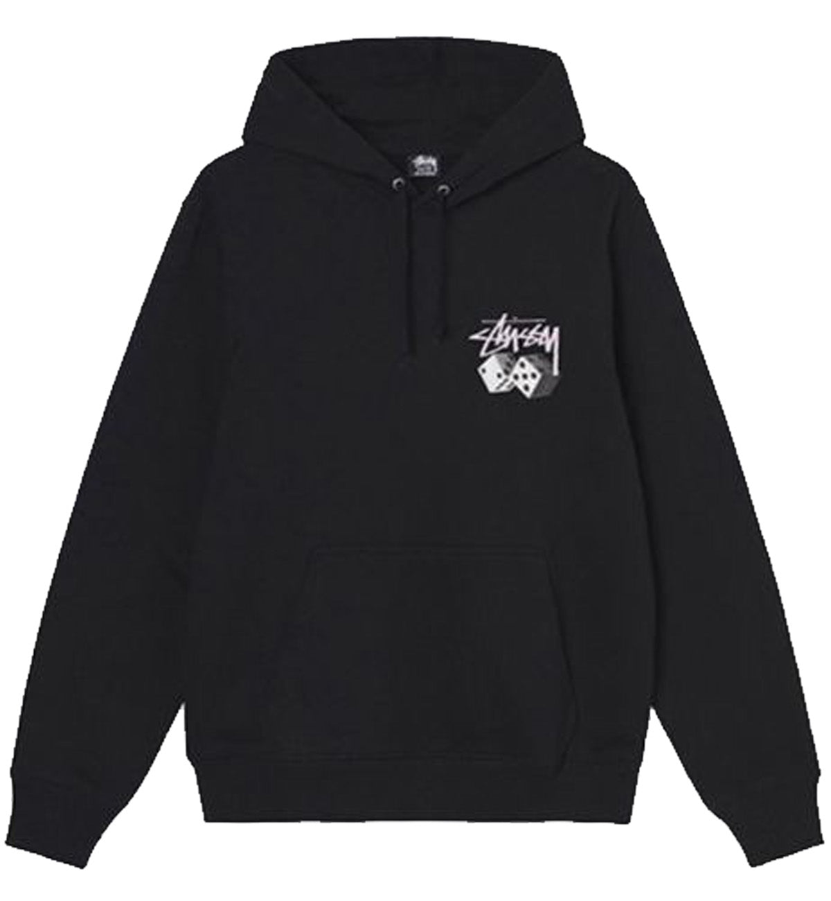 Stussy Solid Dice Hoodie (Black)