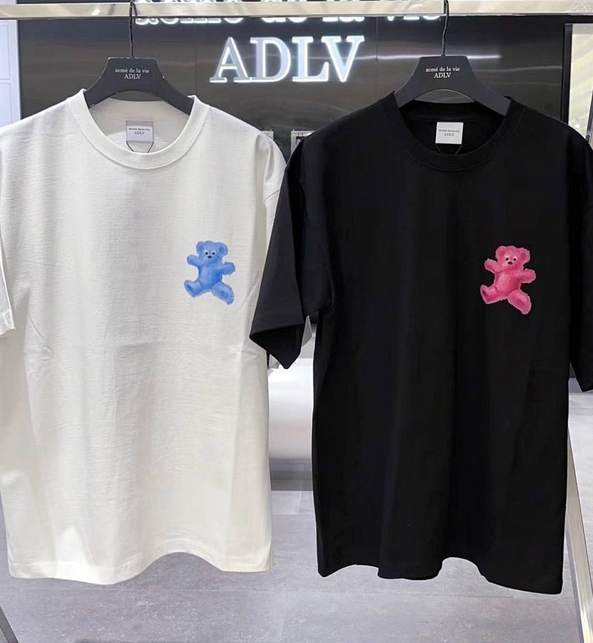 ADLV Bear Friends Fluffy Artwork SS24 T-Shirt