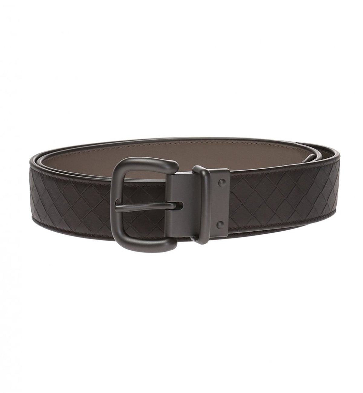 Bottega Veneta Brown Leather Belt