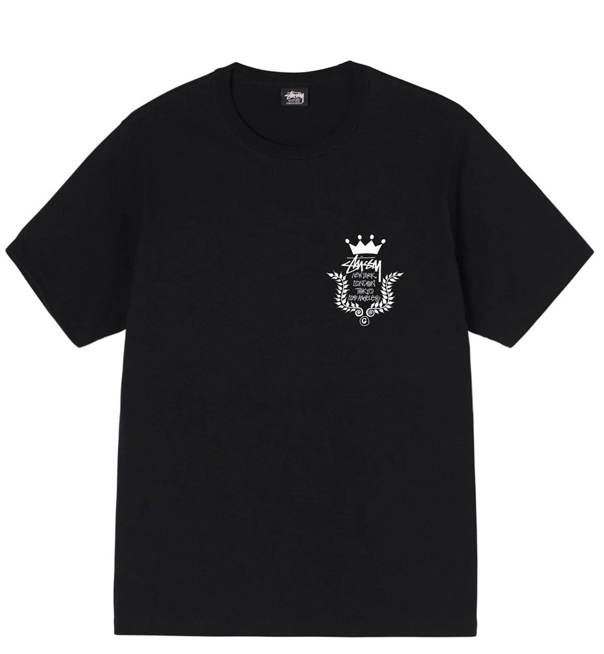 Stussy Crown Wreath Tee (Black)