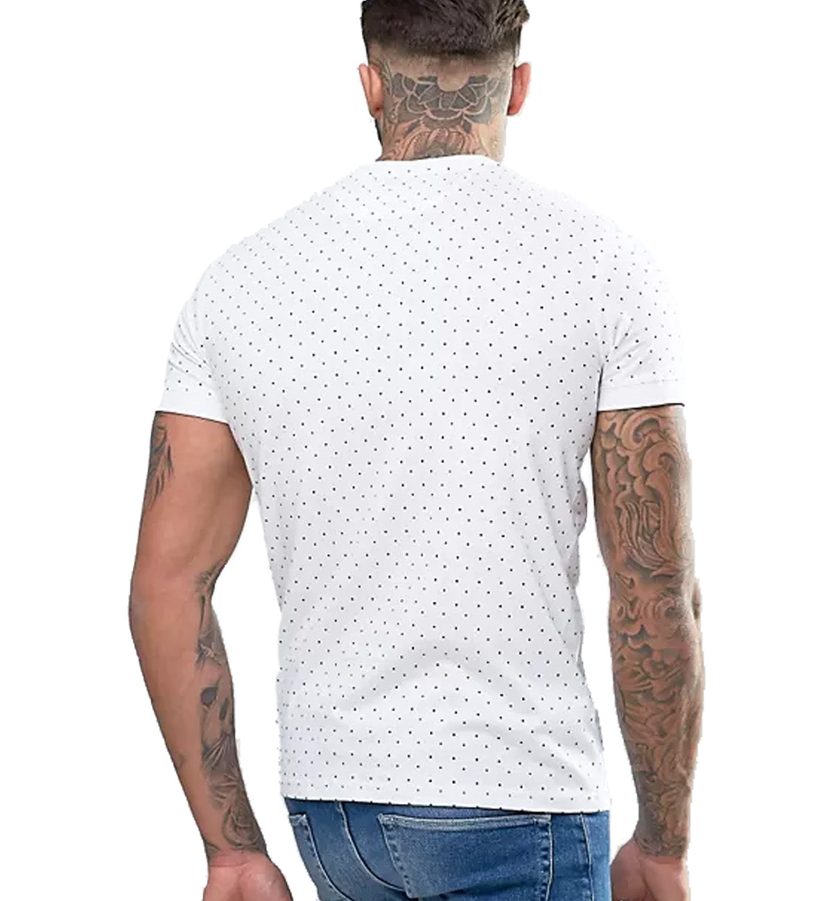 Fred Perry Dot T-Shirt (White)