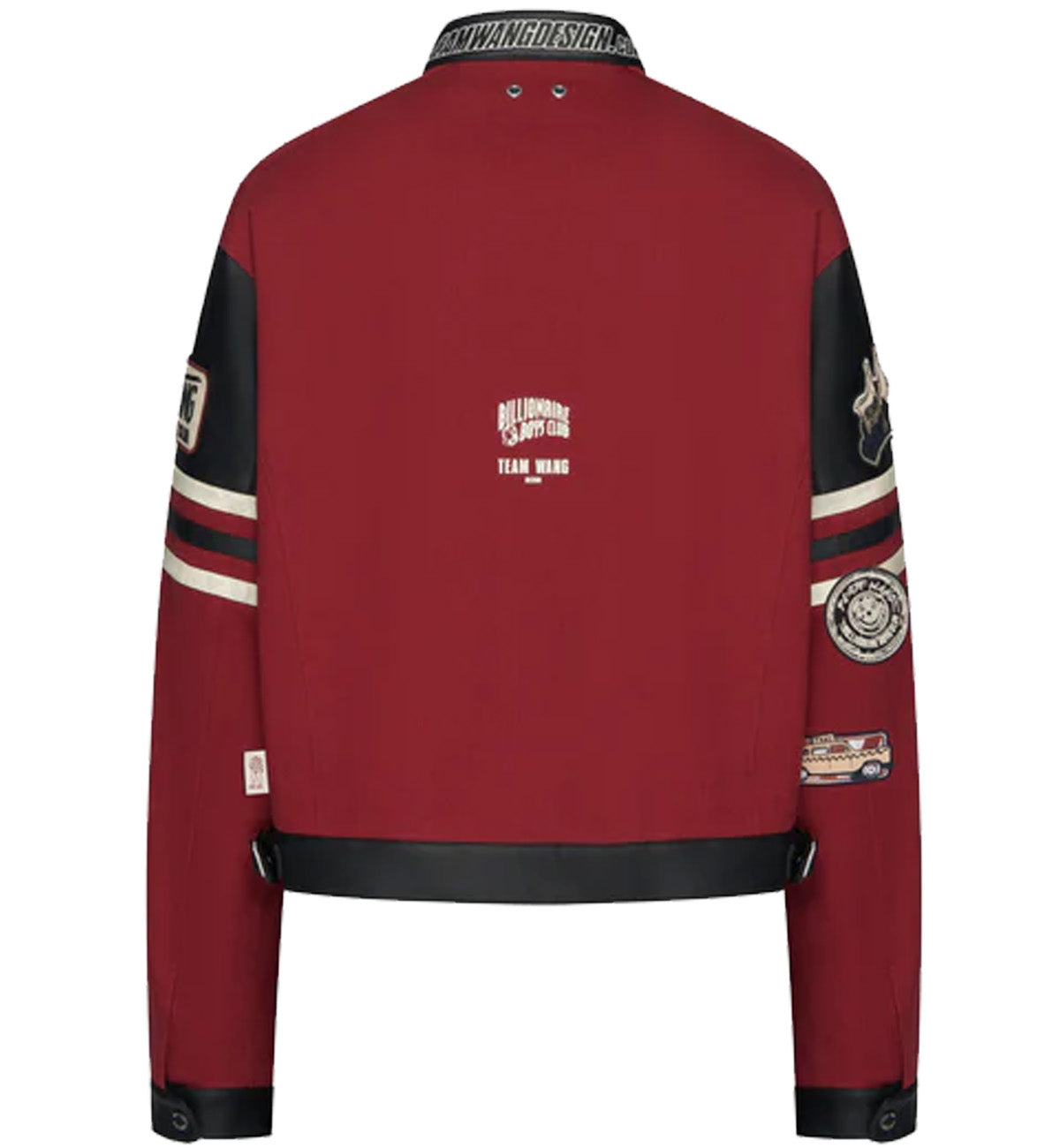 Team Wang Life Is A Race Biker Jacket (Red)