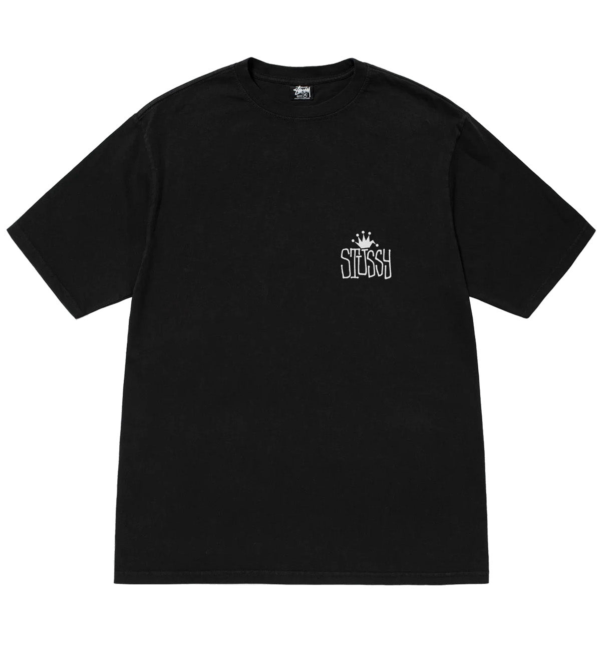 Stussy Crown International Crew Tee (Black)