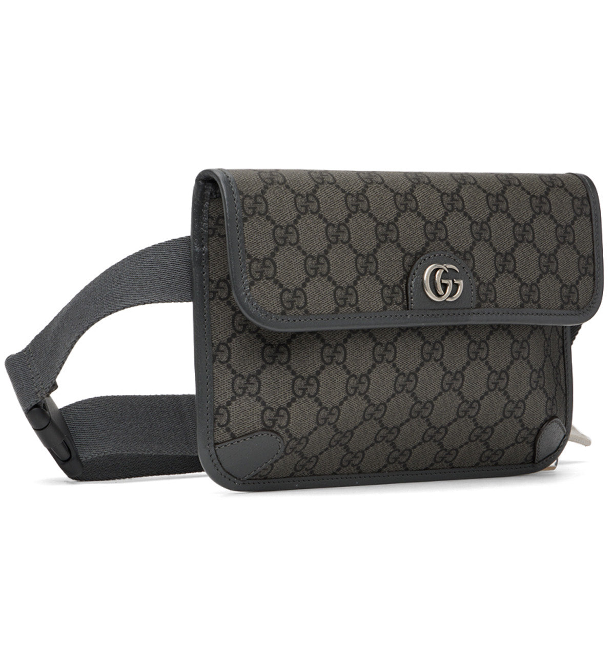 Gucci Small Ophidia GG Belt Bag (Grey)