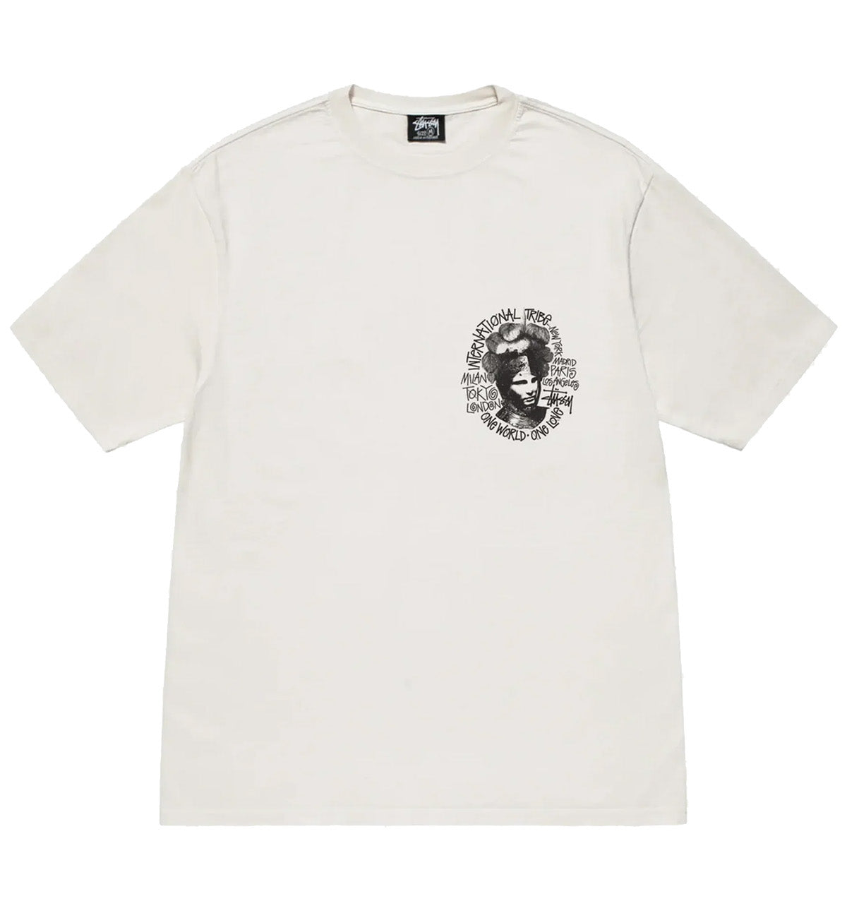Stussy Camelot Pig Dye Tee (White)