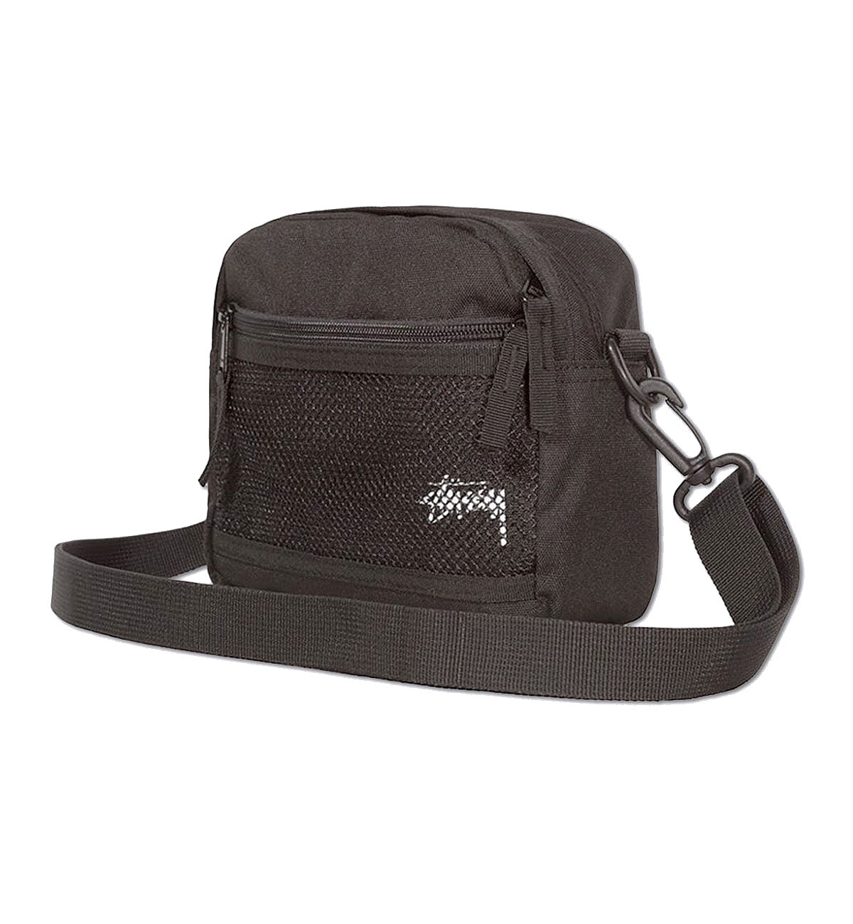 Stussy - Middle Sling Bag in Black