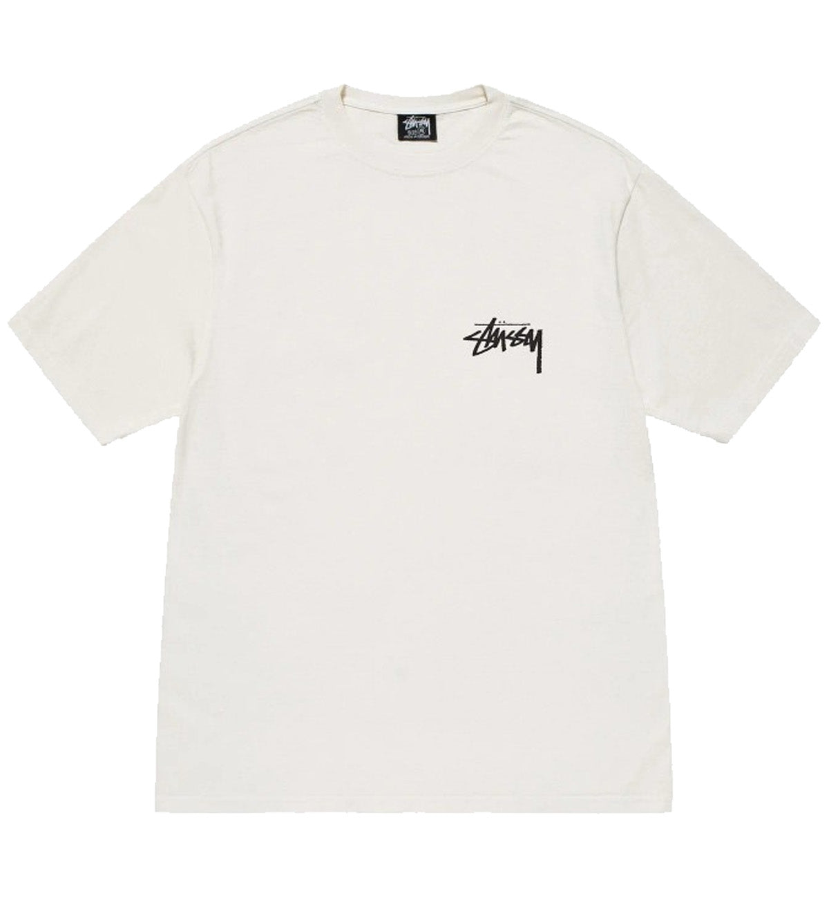 Stussy How We're Living Pigmented Dyed Tee (White)