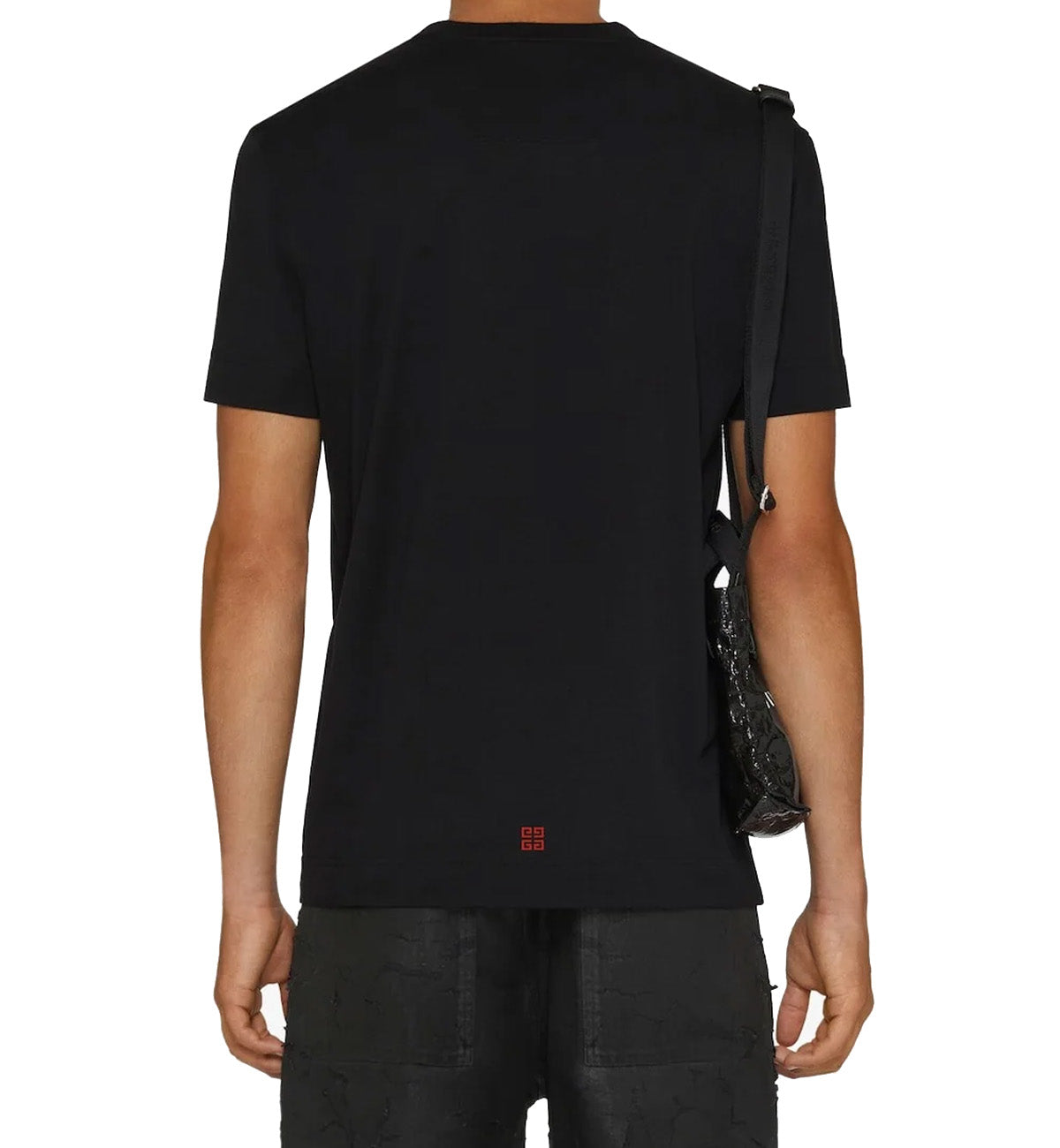 Givenchy 4G Multi Color Tee (Black Red)