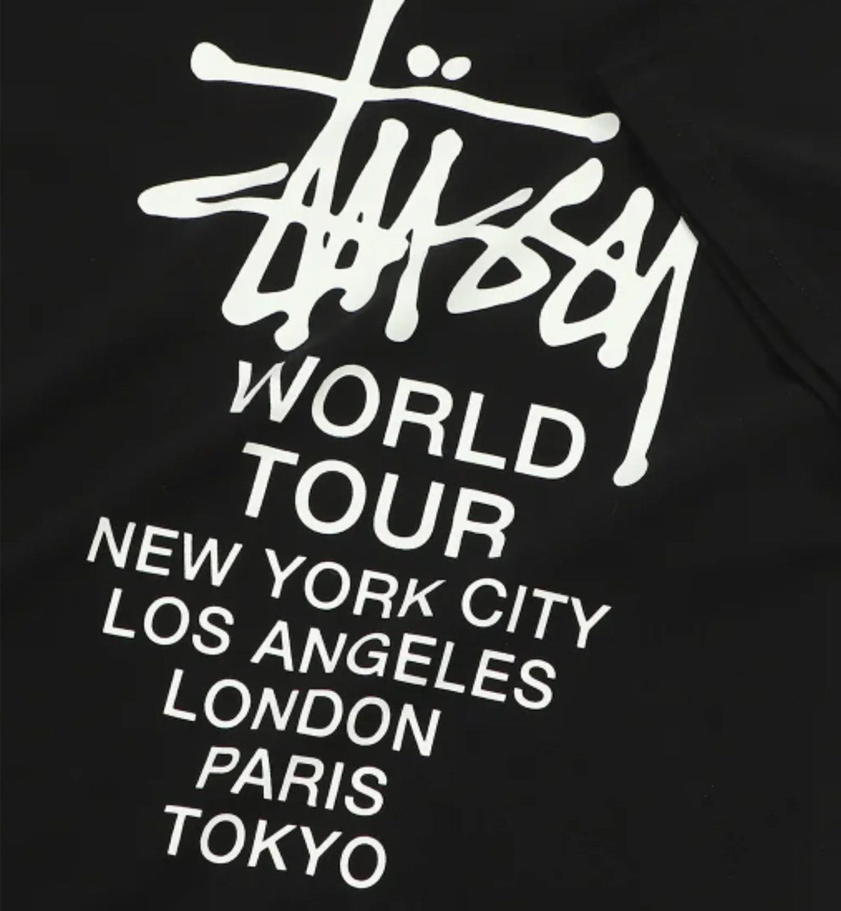 Stussy World Tour City Tee (Black)