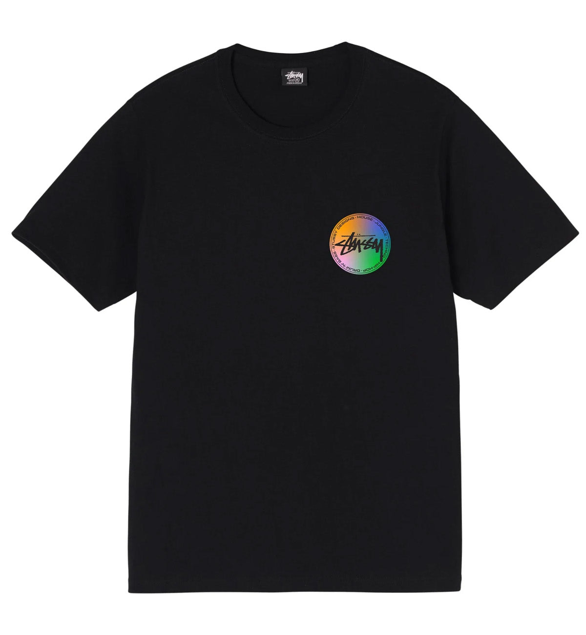 Stussy Dot Mix Dyed Tee (Black)