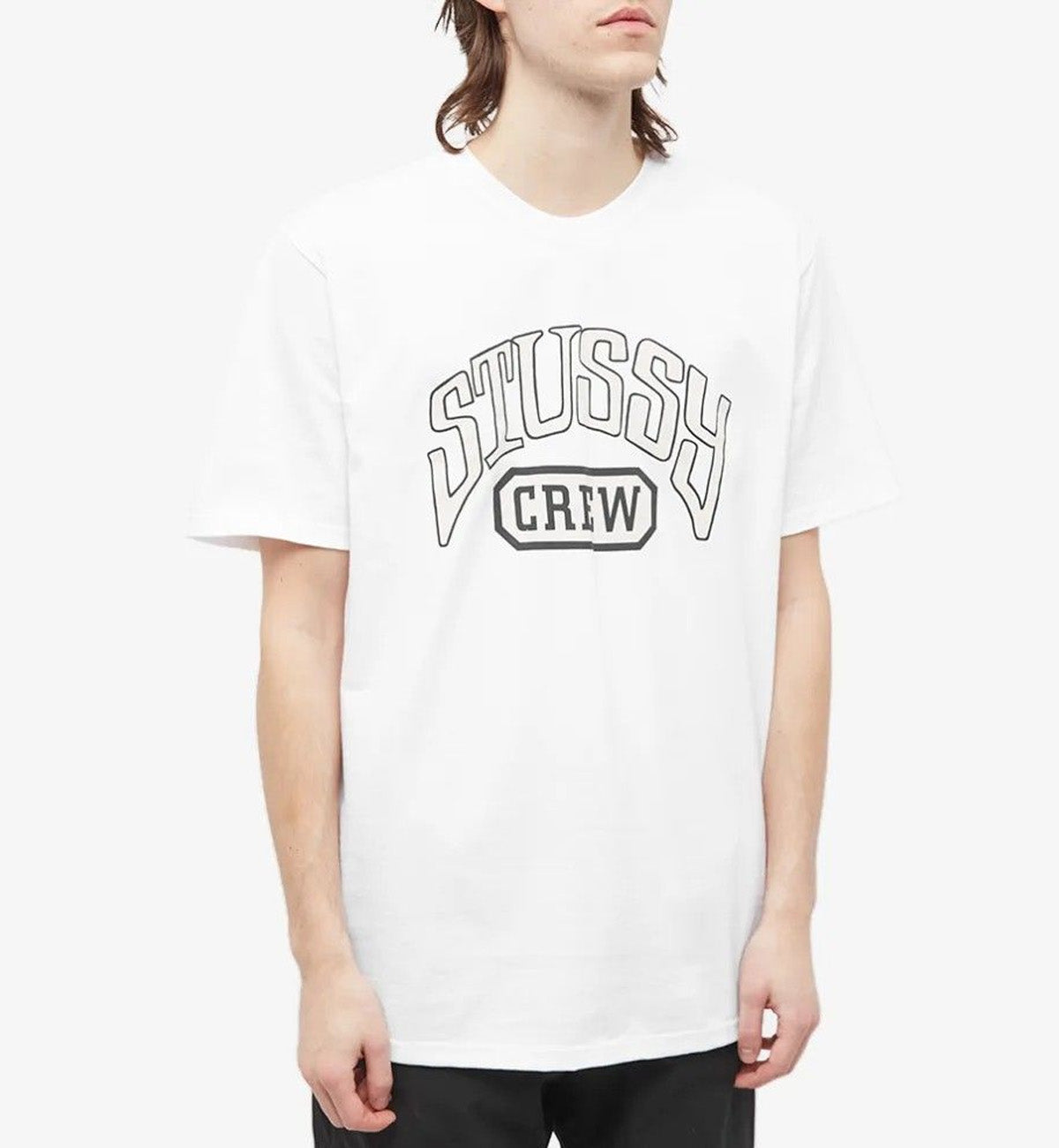 Stussy Crew Tee (White)