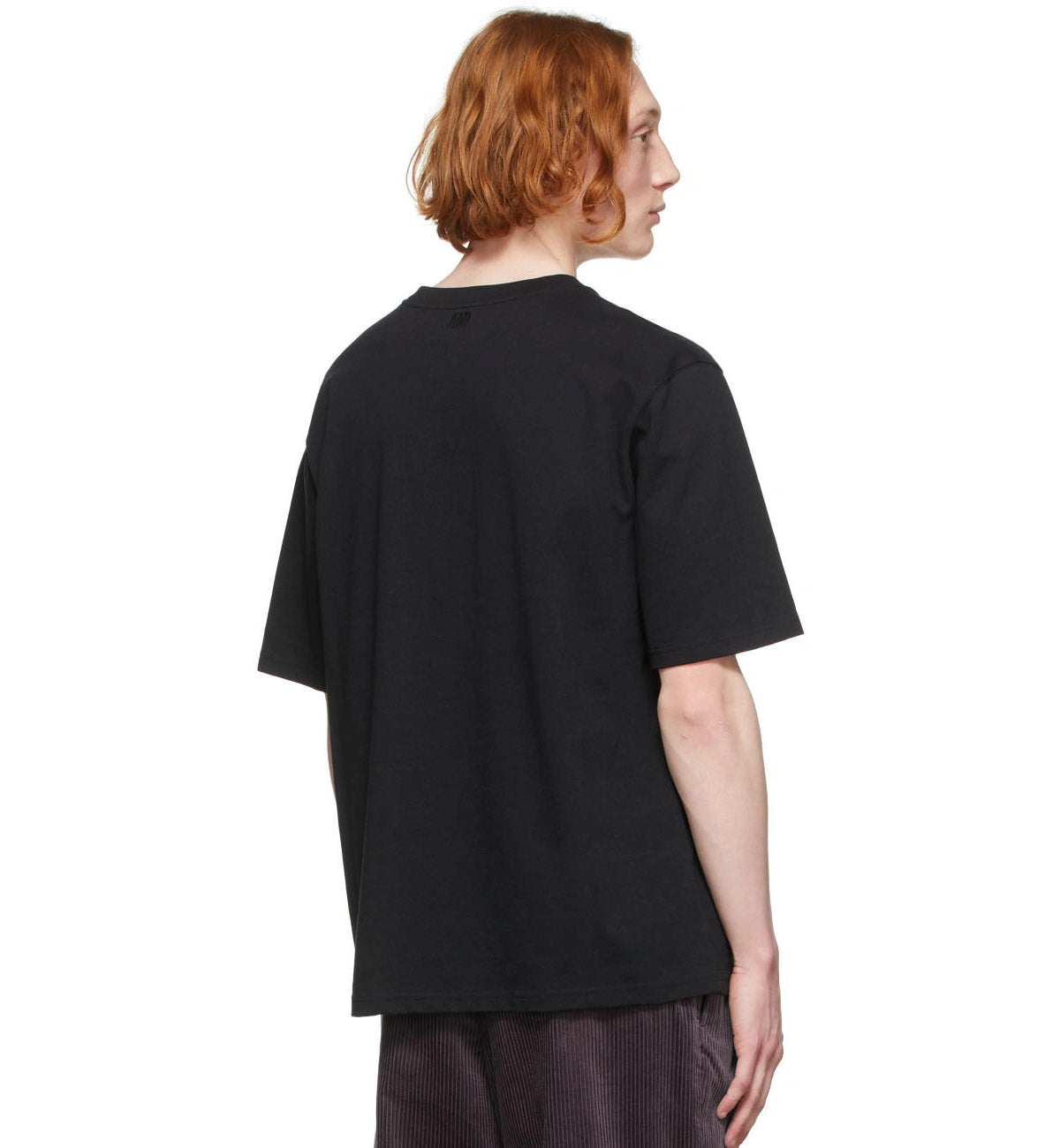 Ami de Coeur Embroidered Heart T-shirt (Black)