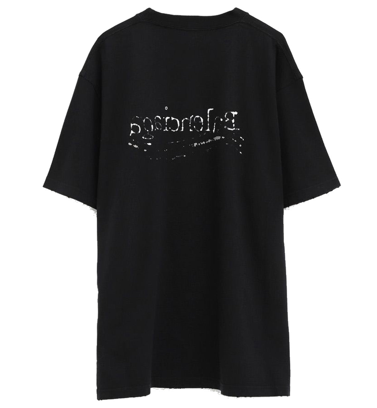 Balenciaga FW23 Logo Printed Large-Fit T-Shirt
