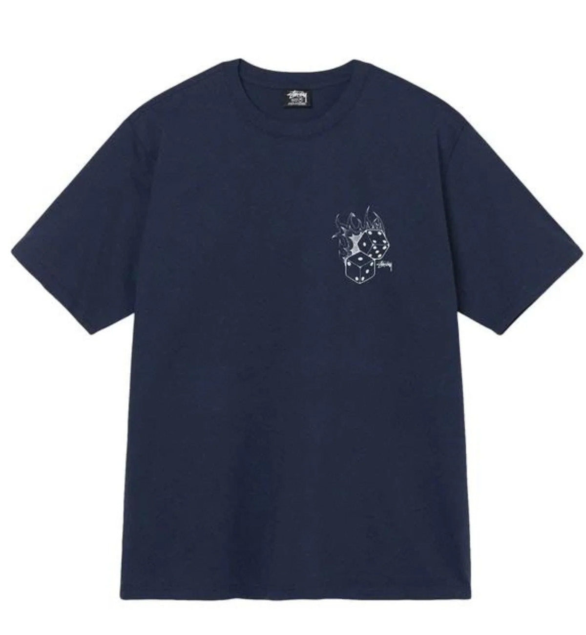 Stussy Fire Dice Tee (Navy)