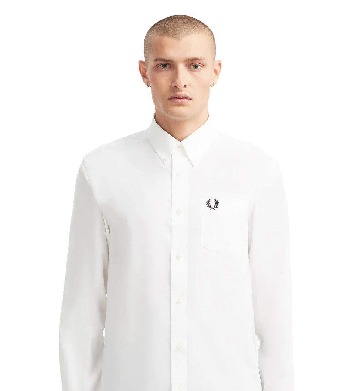 Fred Perry Classic Oxford Shirt (White)