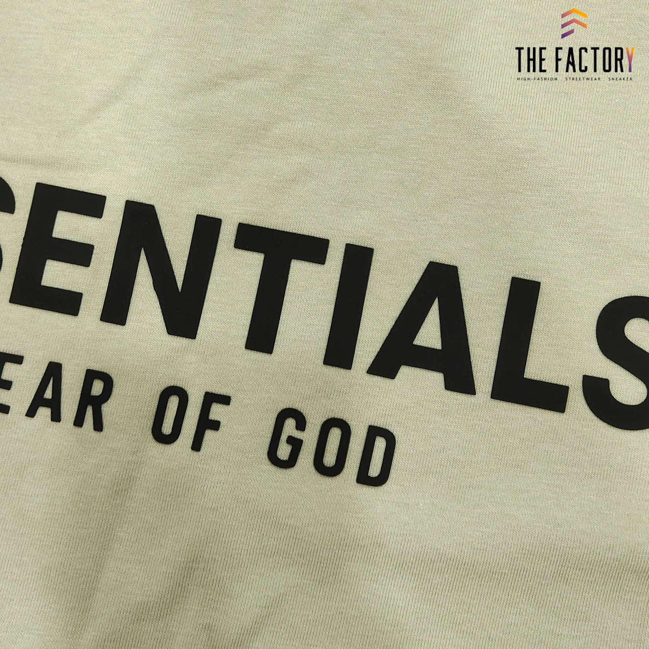Fear of God SS21 Logo T-Shirt - Green Tea