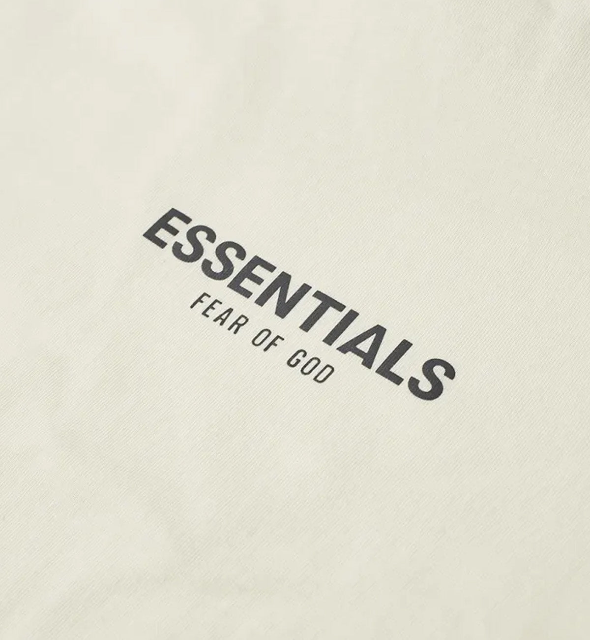 Fear Of God Essentials Short Polo Shirt (Cream)