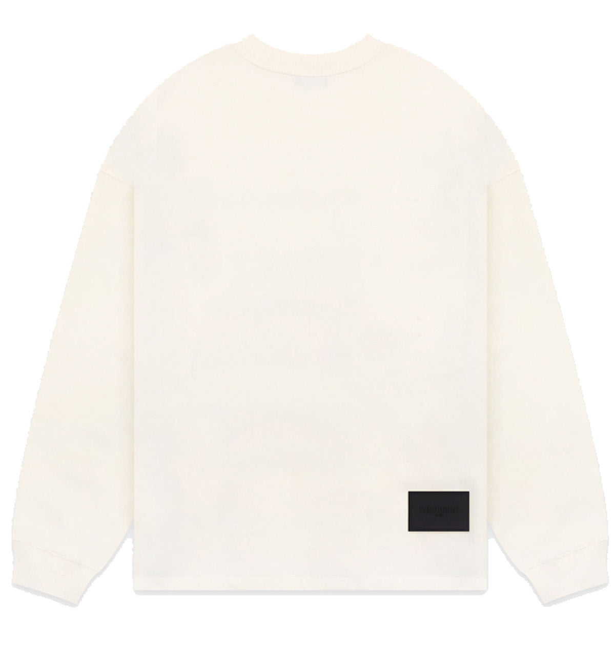 WE11DONE Multi Logo Long Sleeve T-shirt (Cream)