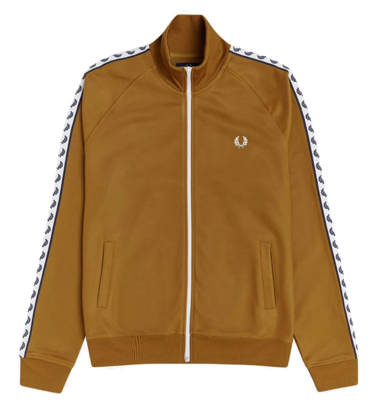 Fred Perry Track Taped Jacket (Brown)