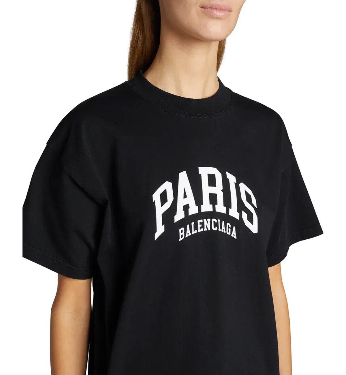 Balenciaga Paris Logo T-shirt (Black)