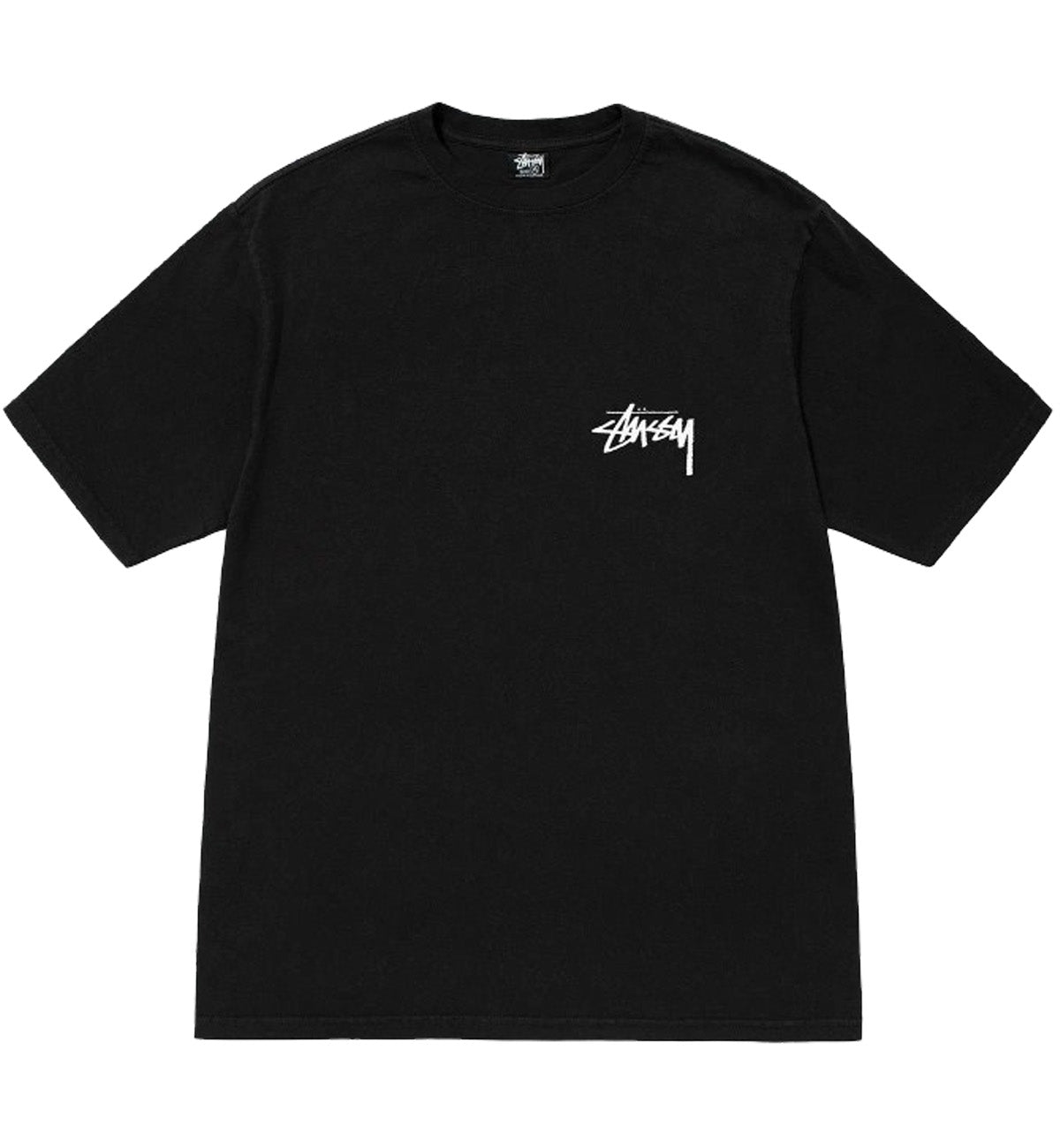 Stussy How We're Living Pigmented Dyed Tee (Black)