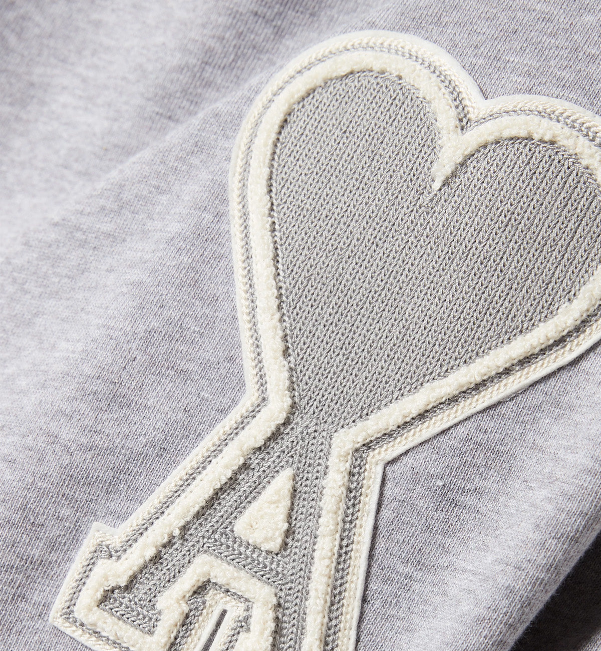Ami de Coeur Outline Heart T-shirt (Grey)