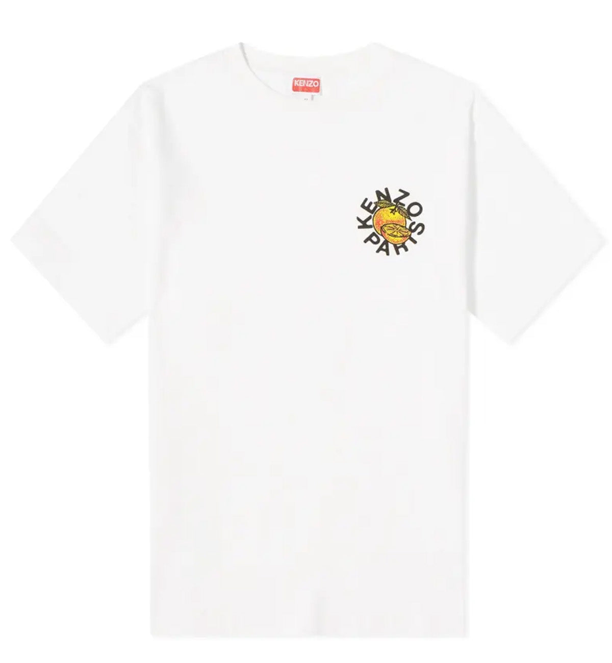 Kenzo Orange Fruit T-Shirt (White)