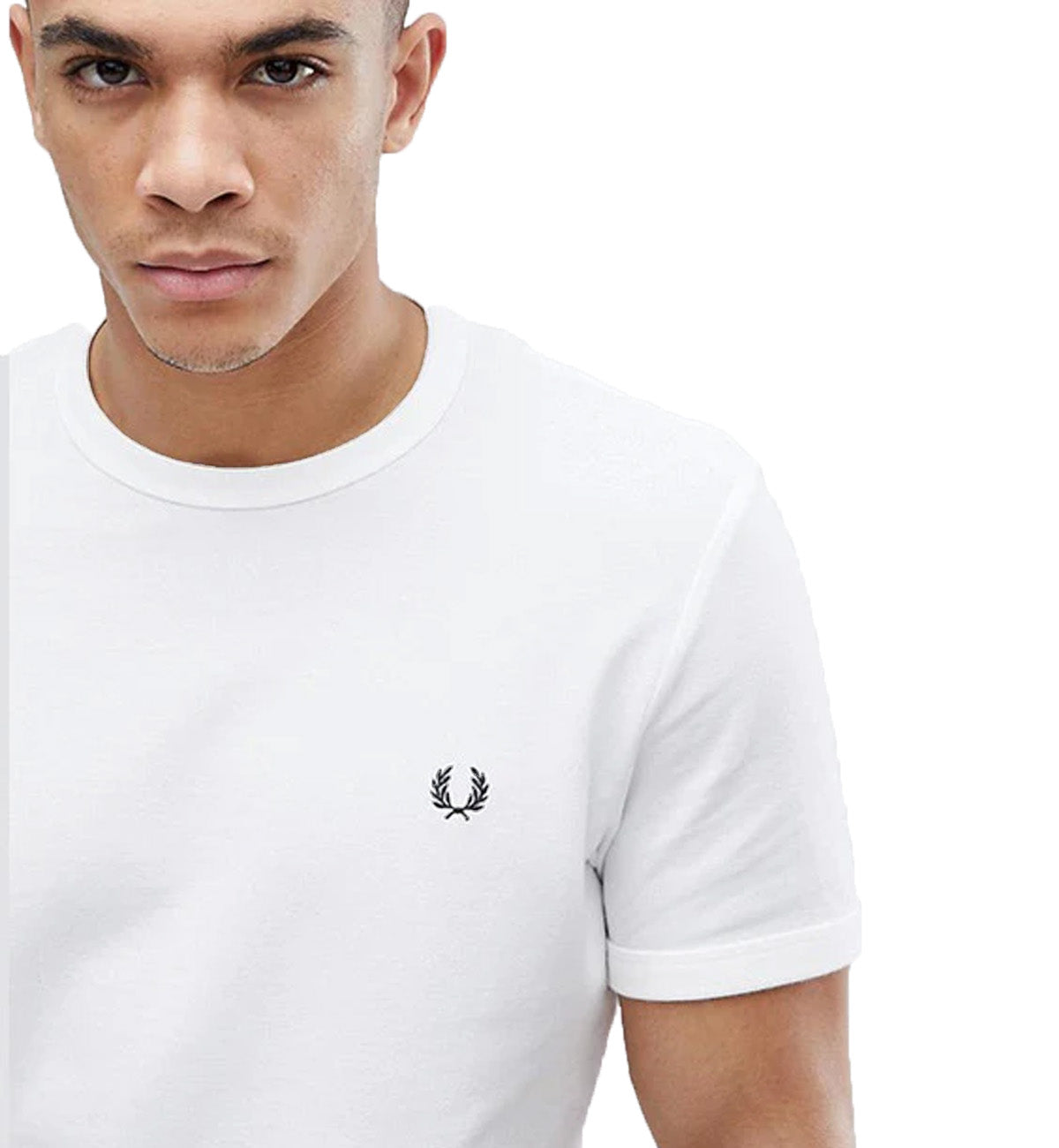 Fred Perry Small Logo T-Shirt (White)