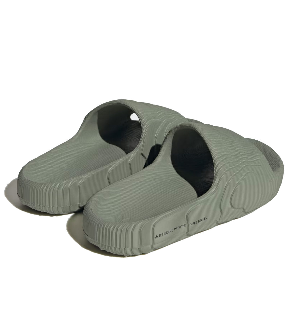 Adidas Adilette 22 Slide - Silver Green