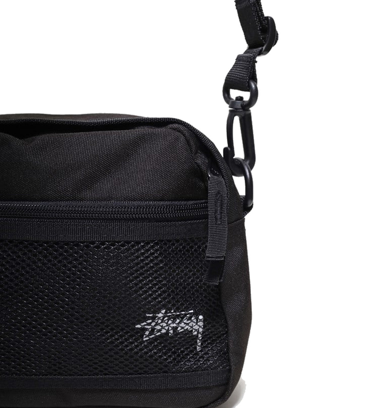 Stussy - Middle Sling Bag in Black