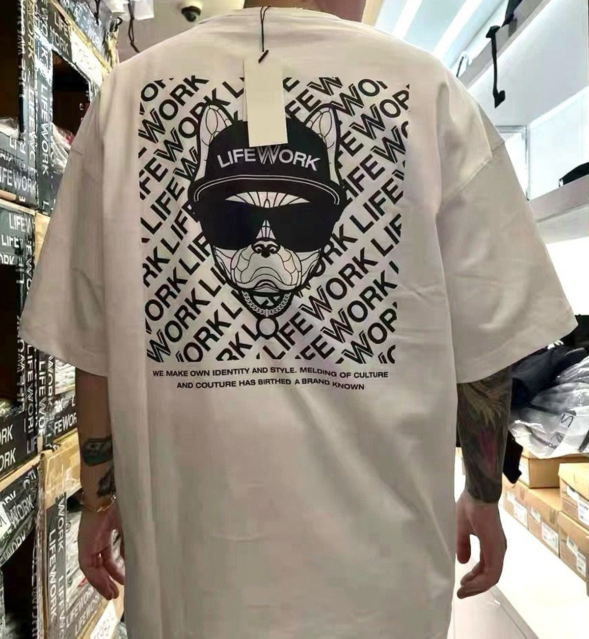 Lifework Dog Face Logo T-Shirt SS24 V2