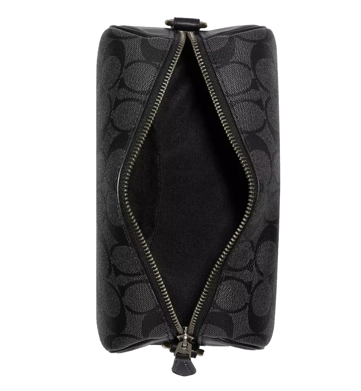 Coach Axel Crossbody Bag Signature Canvas (Charcoal)