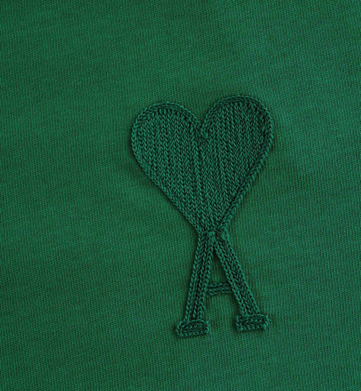 Ami de Coeur Embroidered Heart T-shirt (Green)