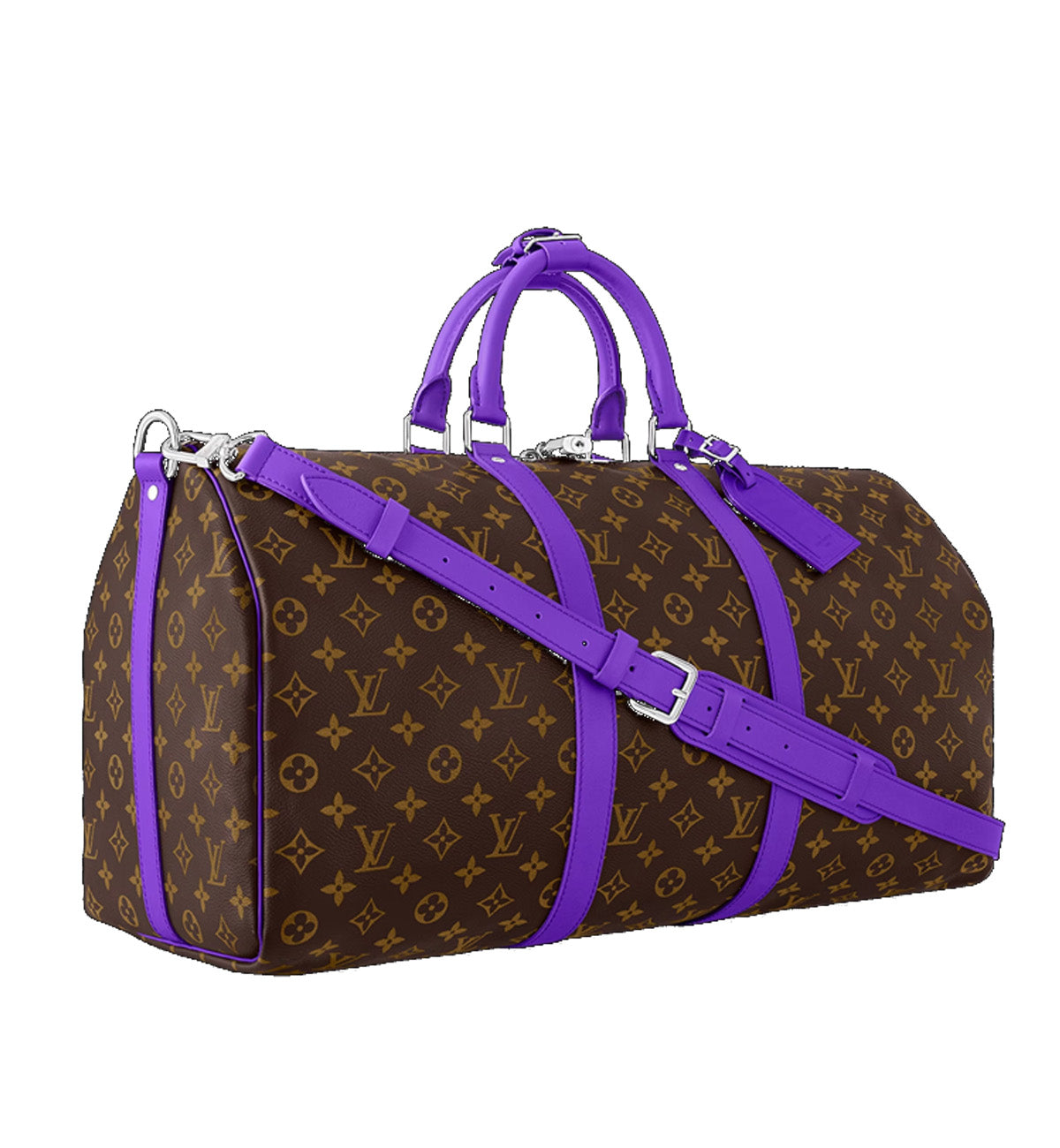 Louis Vuitton Keepall Bandouliere 50 (Violet Fance)