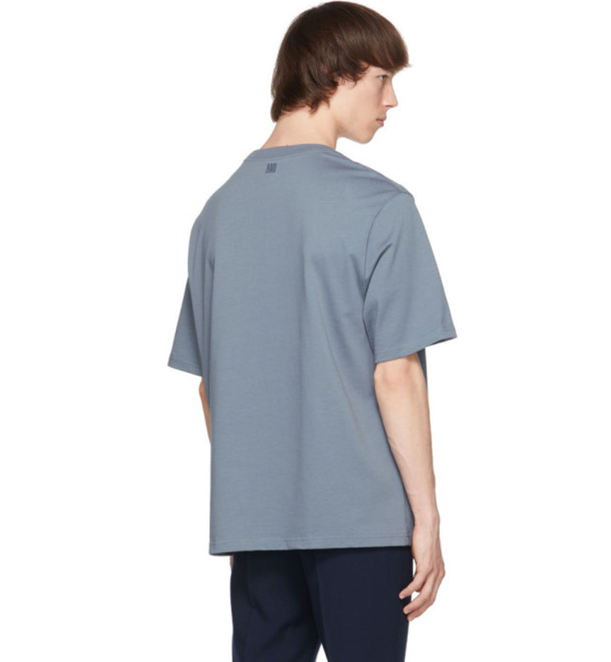 Ami de Coeur Outline Heart T-shirt (Blue Black)