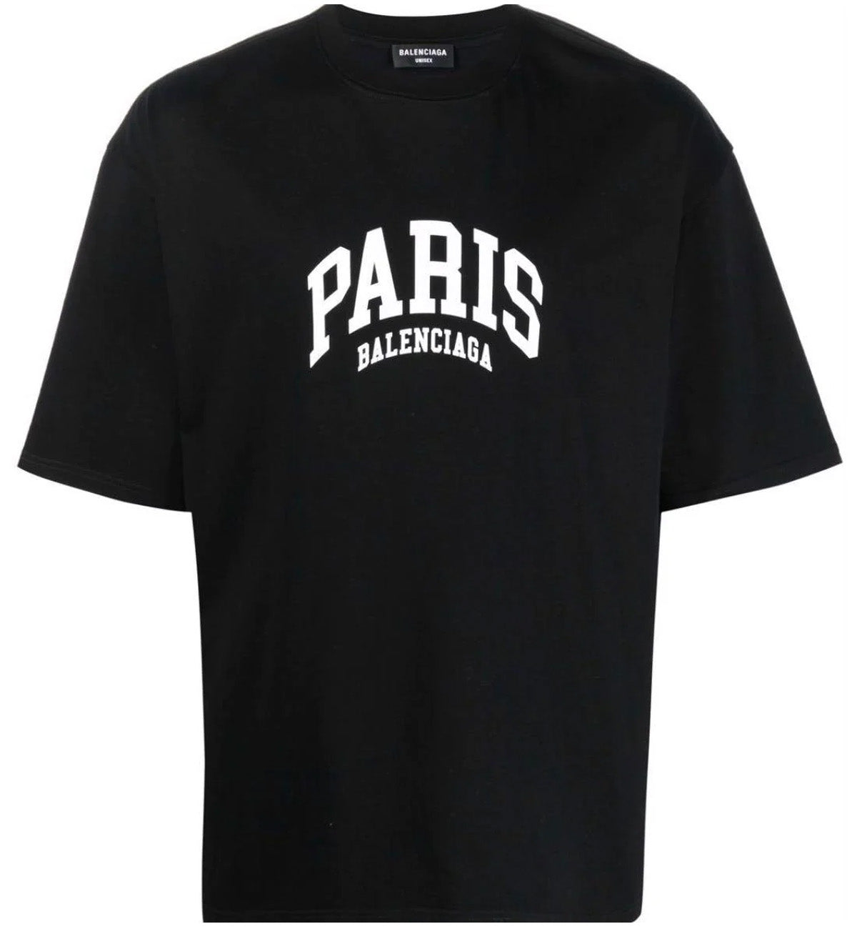 Balenciaga Paris Logo T-shirt (Black)