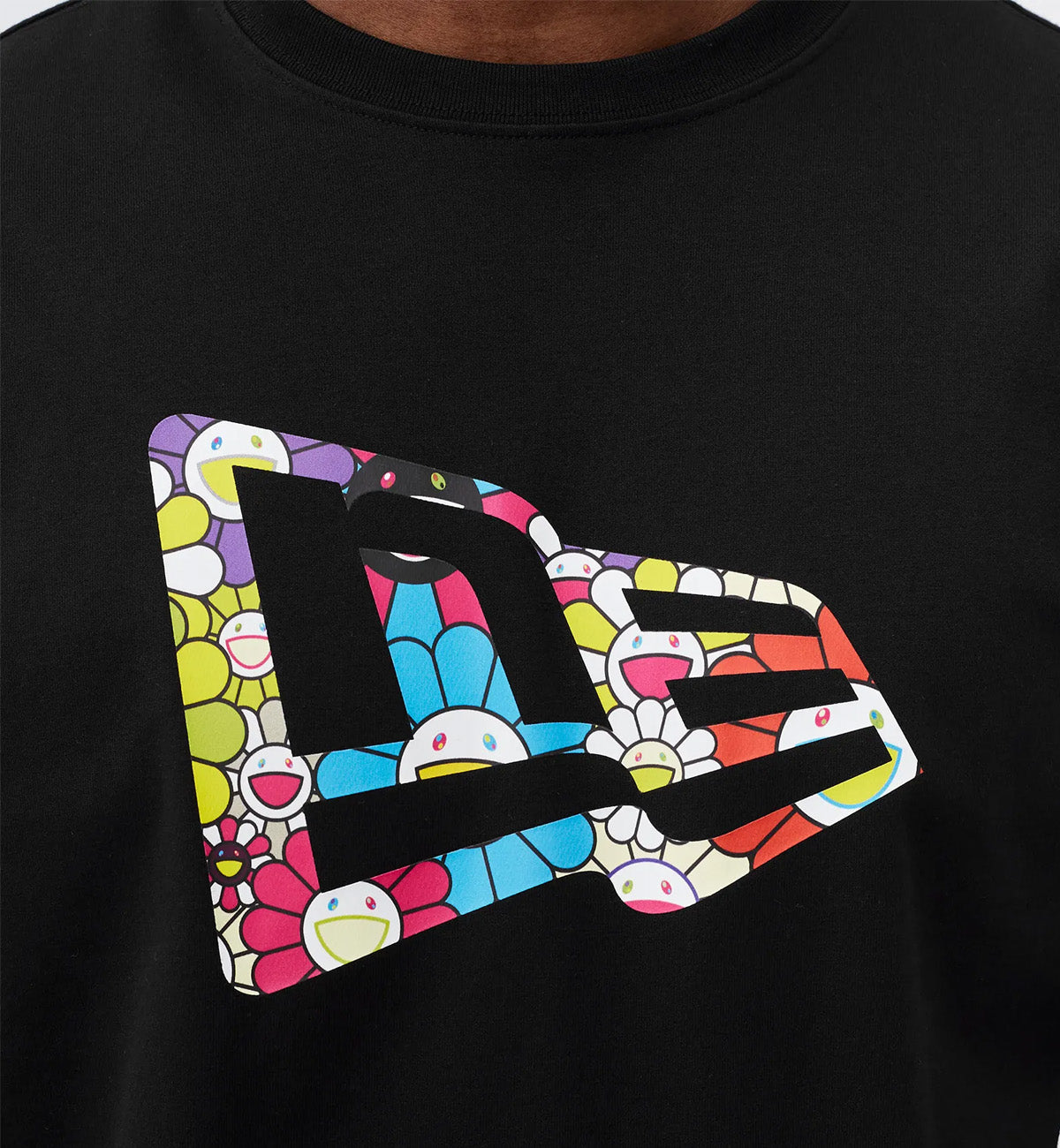Takashi Murakami X New Era T-Shirt (Black)
