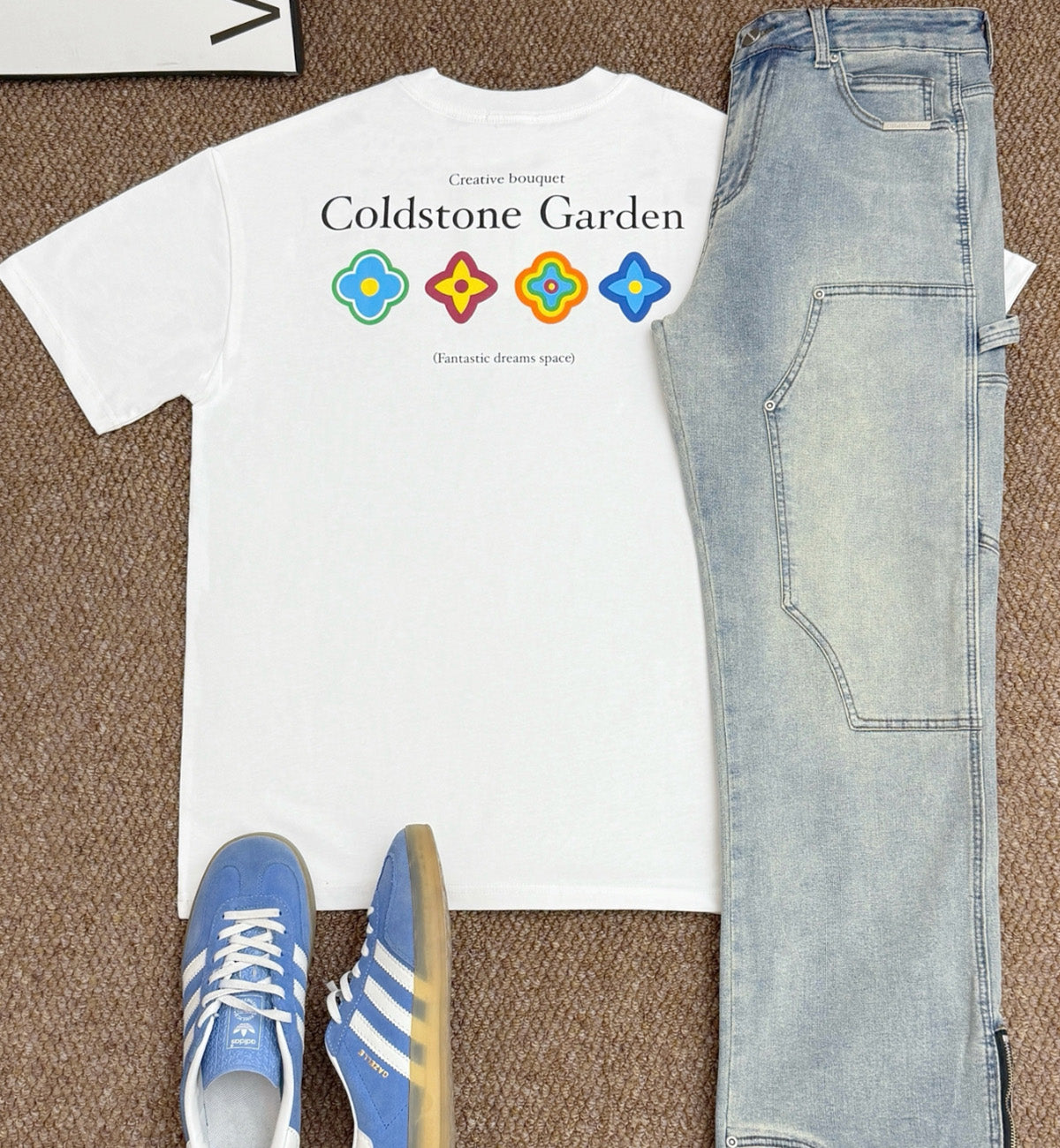 Coldstone Garden Fantastic Dreams Space T-Shirt (White)
