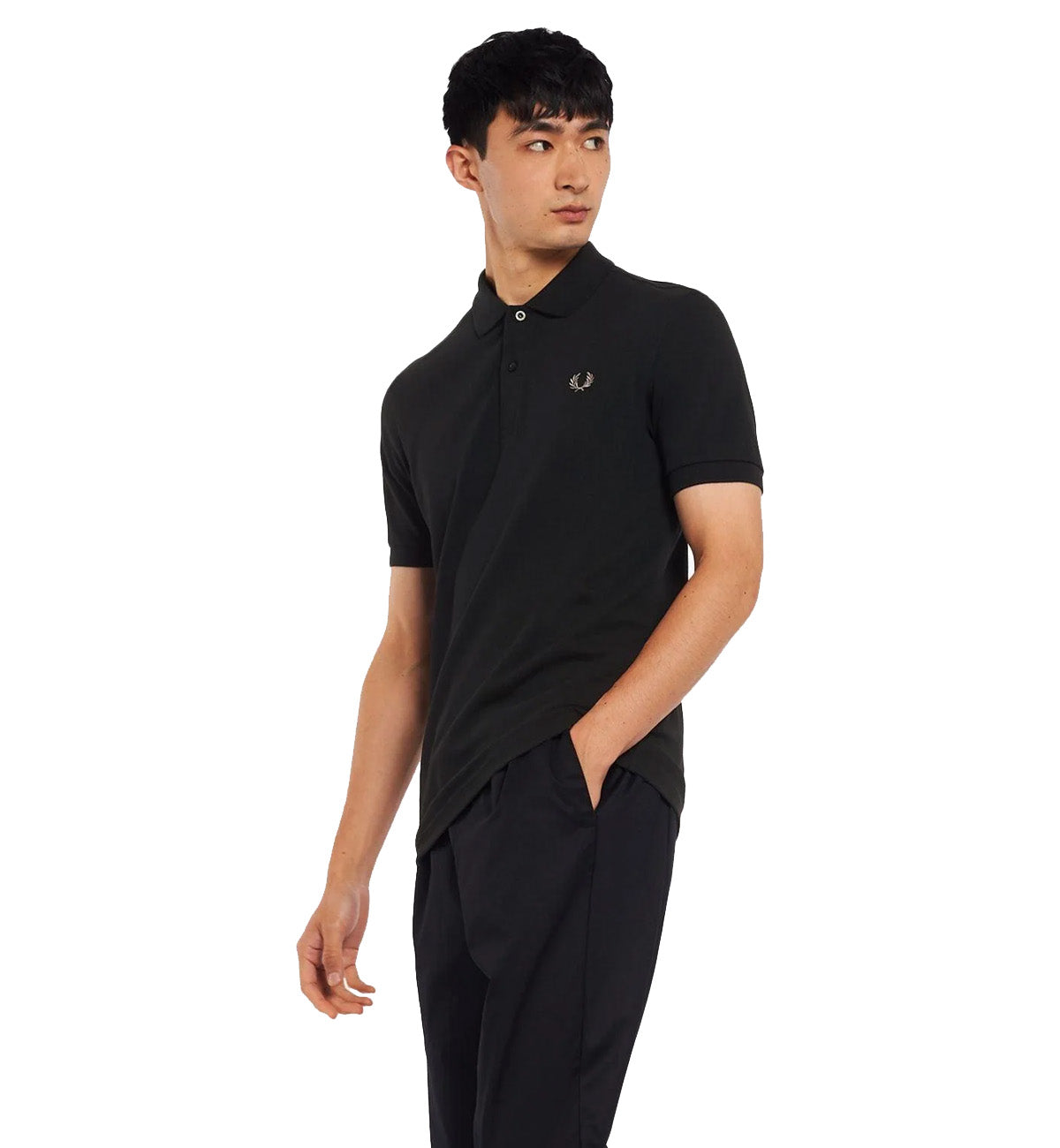 Fred Perry Tennis Polo Shirt - Black