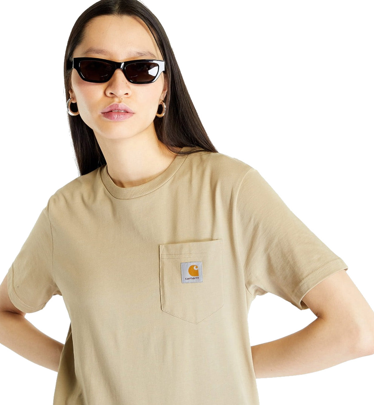 Carhartt Pocket Short Sleeve Tee (Beige)